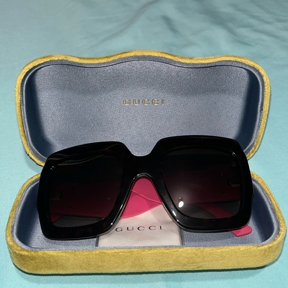 Gucci gradient brown sunglasses - Picture 4 of 9